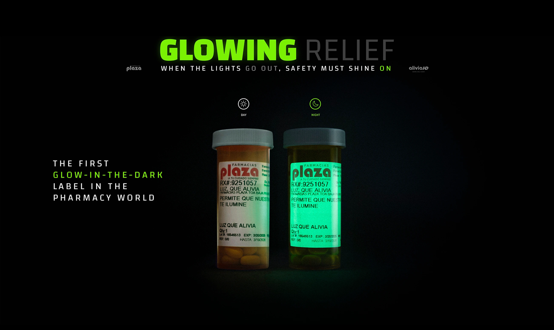Glowing Relief — When The Lights Go Out, Safety Must Shine On